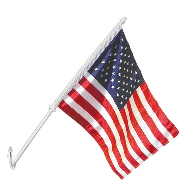 All Color Custom Flag Double Side Printing 100% Polyester Outdoor Flying Custom Flags And Banners